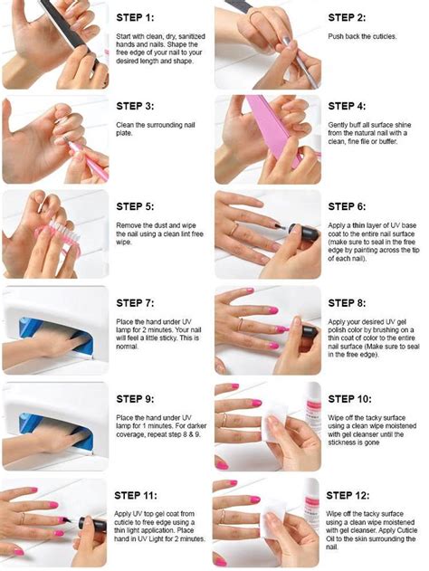 how to do ombre nails with uv gel